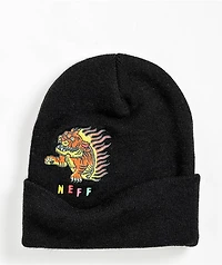 Neff Tiger Black Beanie