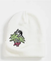 Neff Ying Yang Dynasty White Beanie