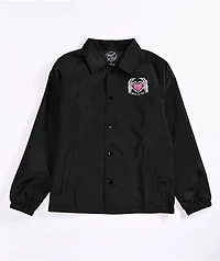 Neon Riot Kids Skate For Life Black Coaches Jacket