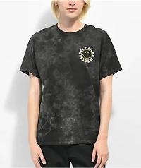 Neon Riot x Smiley Care Charcoal Tie Dye T-Shirt