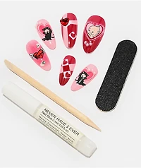 Never Have I Ever Kewpie x ONCH Cat Press-On Nails