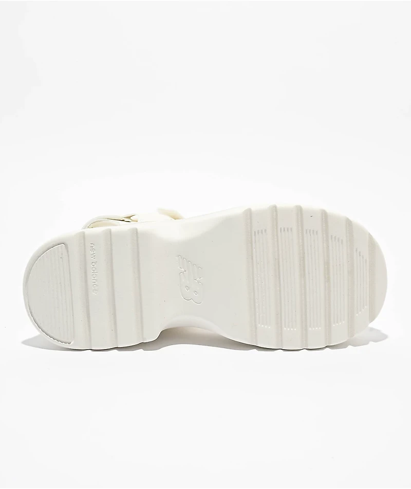 New Balance 258 Sea Salt Platform Sandals