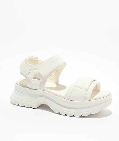 New Balance 258 Sea Salt Platform Sandals