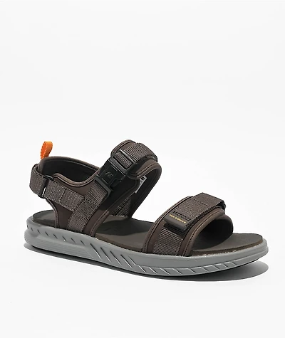 New Balance 600 V2 Dark Mushroom & Grey Sandals