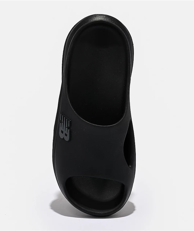 New Balance 6650M Black Slide Sandals