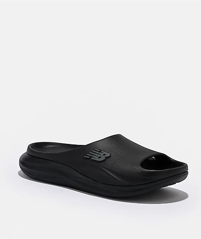 New Balance 6650M Black Slide Sandals