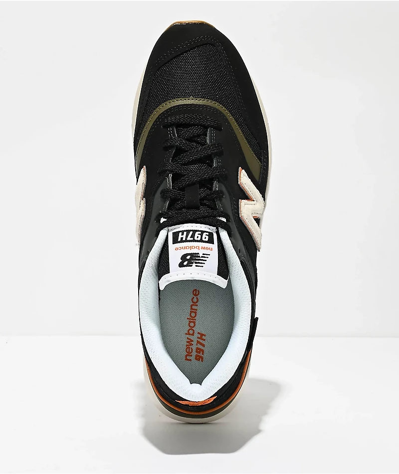 New Balance 997H Black & Cayenne Shoes