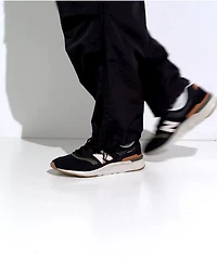 New Balance 997H Black & Cayenne Shoes