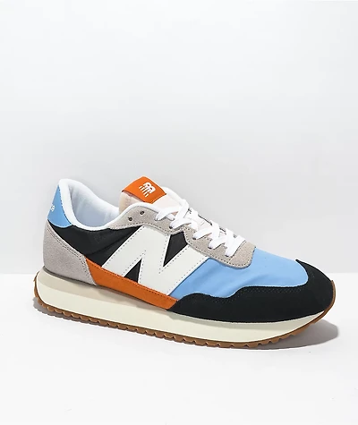 New Balance Lifestyle 237 Black & Rain Cloud Shoes