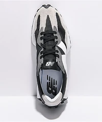 New Balance Lifestyle 327 Black, Grey, & White Shoes