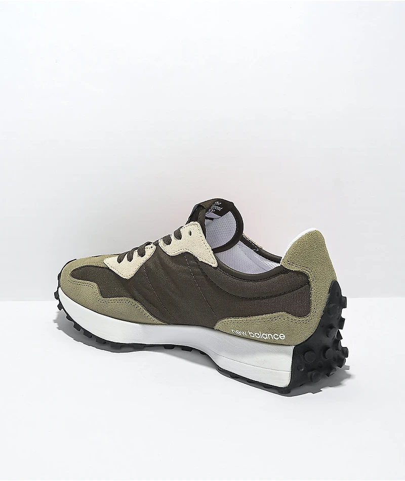 New Balance Lifestyle 327 Camo & Orange Shoes