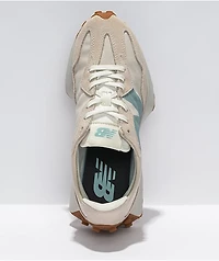 New Balance Lifestyle 327 Moonbeam & Storm Blue Shoes