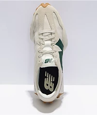 New Balance Lifestyle 327 Timberwolf Green, White & Grey Shoes