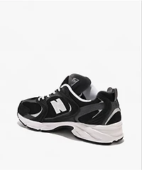 New Balance Lifestyle 530 Black & Silver Metallic Shoes