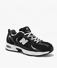 New Balance Lifestyle 530 Black & Silver Metallic Shoes