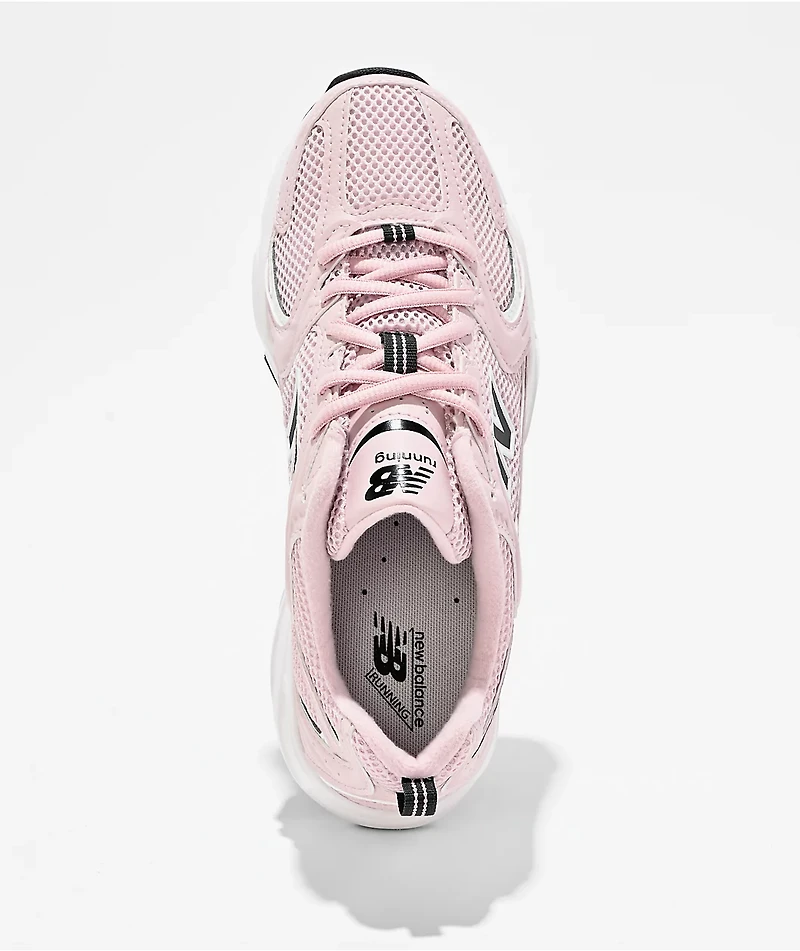 New Balance Lifestyle 530 Pink, Black & White Shoes