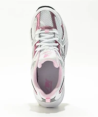 New Balance Lifestyle 530 White & Pink Sugar Shoes