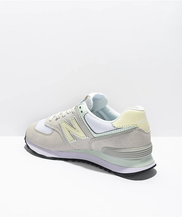 New Balance Lifestyle 574 Cloud, Fog Yellow Shoes at Hamilton