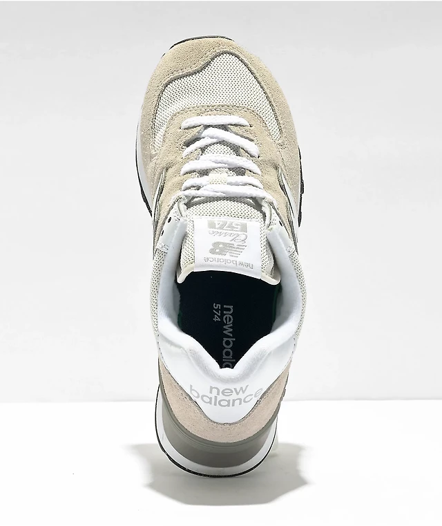New Balance Lifestyle 574 Nimbus Cloud White Shoes Arden Fair