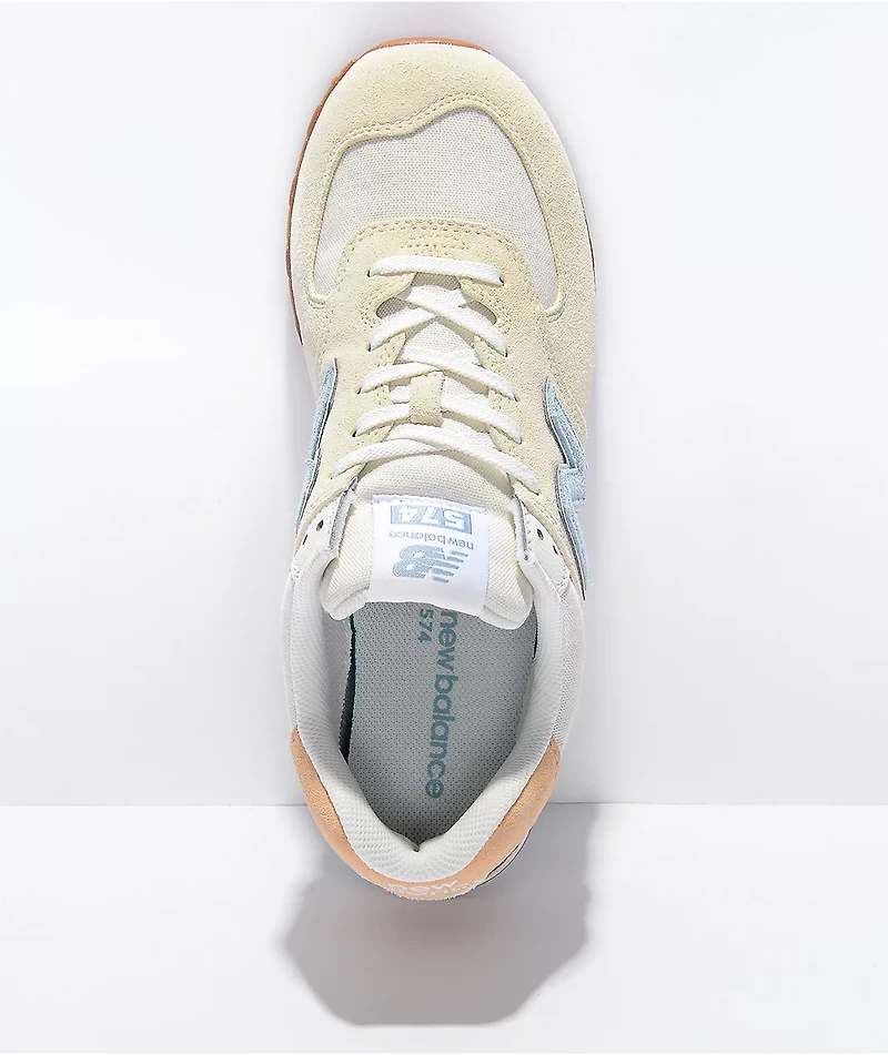New Balance Lifestyle 574 Sea Salt & Ocean Haze Shoes