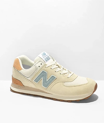 New Balance Lifestyle 574 Sea Salt & Ocean Haze Shoes