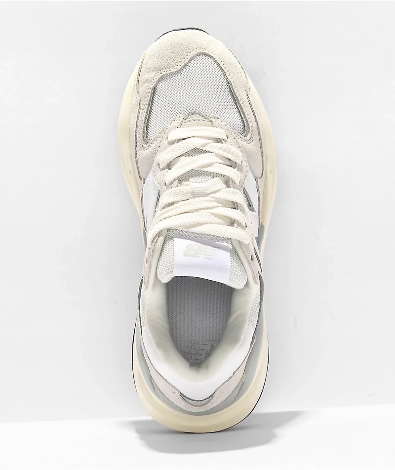 New Balance Lifestyle 5740 Nimbus, Sea Salt, & White Shoes