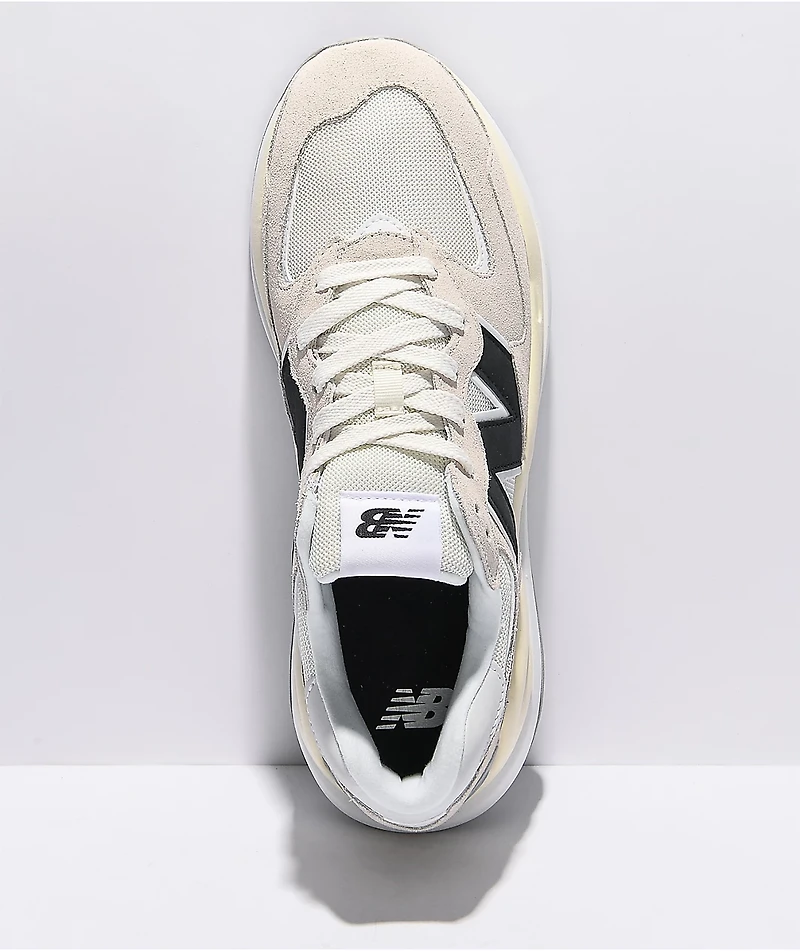 New Balance Lifestyle 5740 Sea Salt & Black Shoes
