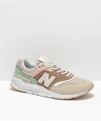 New Balance Lifestyle 997 Tan & Pink Shoes