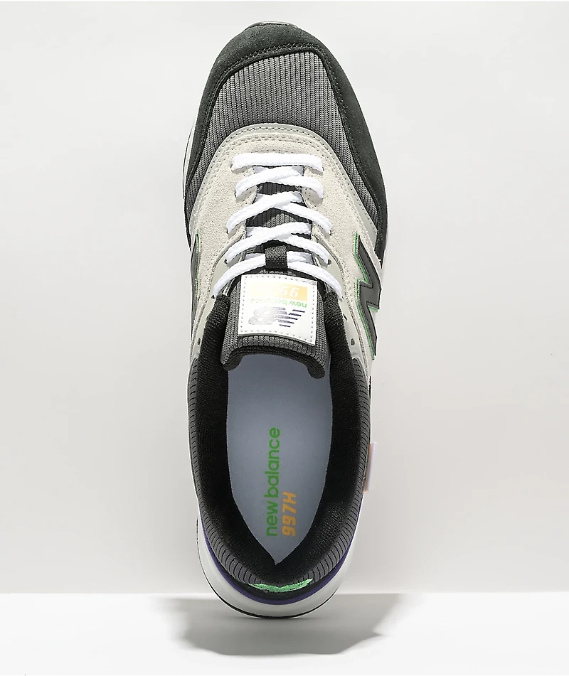 New Balance Lifestyle 997H Black & Prism Purple Shoes