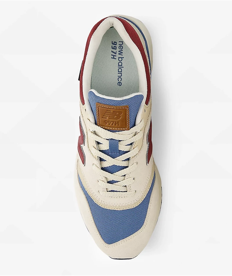 New Balance Lifestyle 997H Burgundy Skate Shoes