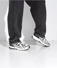 New Balance Lifestyle Kids 1906 Metallic Silver & Black Shoes