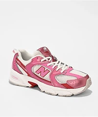 New Balance Lifestyle Kids 530 Valentines Pink Shoes
