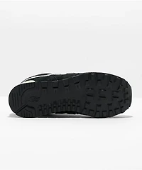 New Balance Lifestyle Kids 574 Black, Mercury & Vintage Teal Shoes