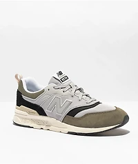 New Balance Lifestyle Kids 997H Covert Green & Raincloud Shoes