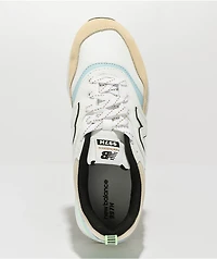 New Balance Lifestyle Kids 997H White & Bright Sky Shoes