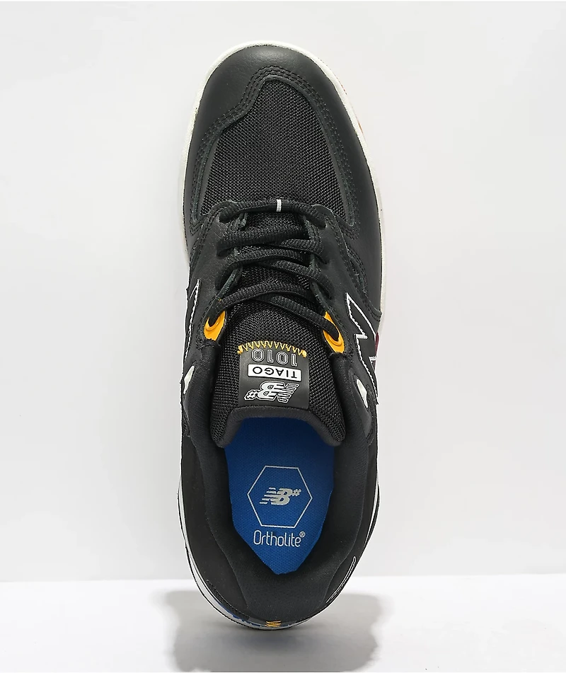 New Balance Numeric 1010 Tiago Lemos Black, White & Gum Skate Shoes