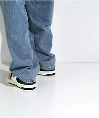 New Balance Numeric 306 Cup Jamie Foy Beige, Black & White Skate Shoes