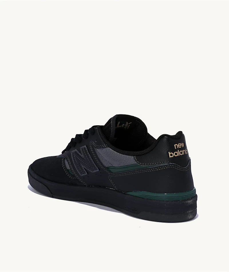 New Balance Numeric 306 Cup Jamie Foy Black & Nightwatch Skate Shoes