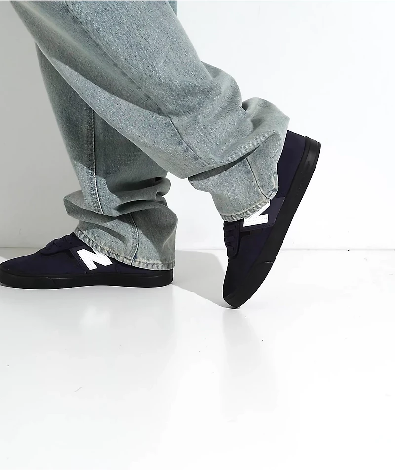 New Balance Numeric 306 Jamie Foy Black, Eclipse & White Skate Shoes