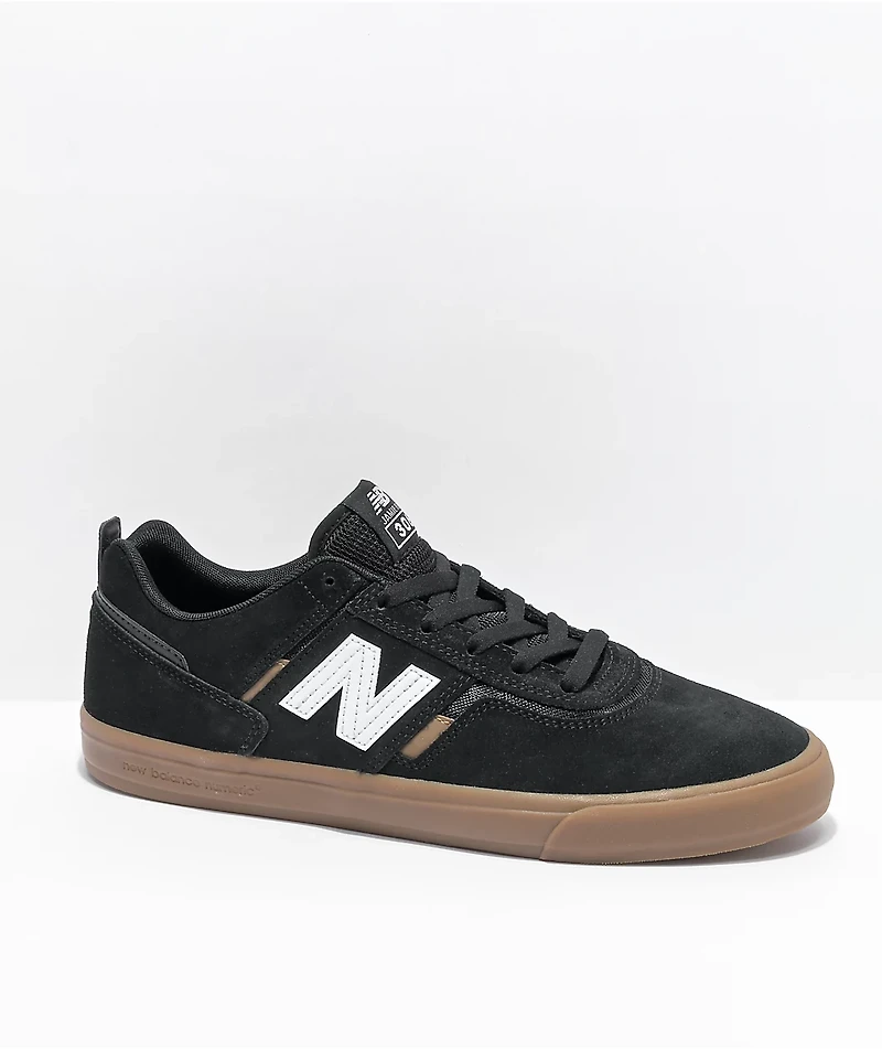 New Balance Numeric 306 Jamie Foy Black & Gum Skate Shoes