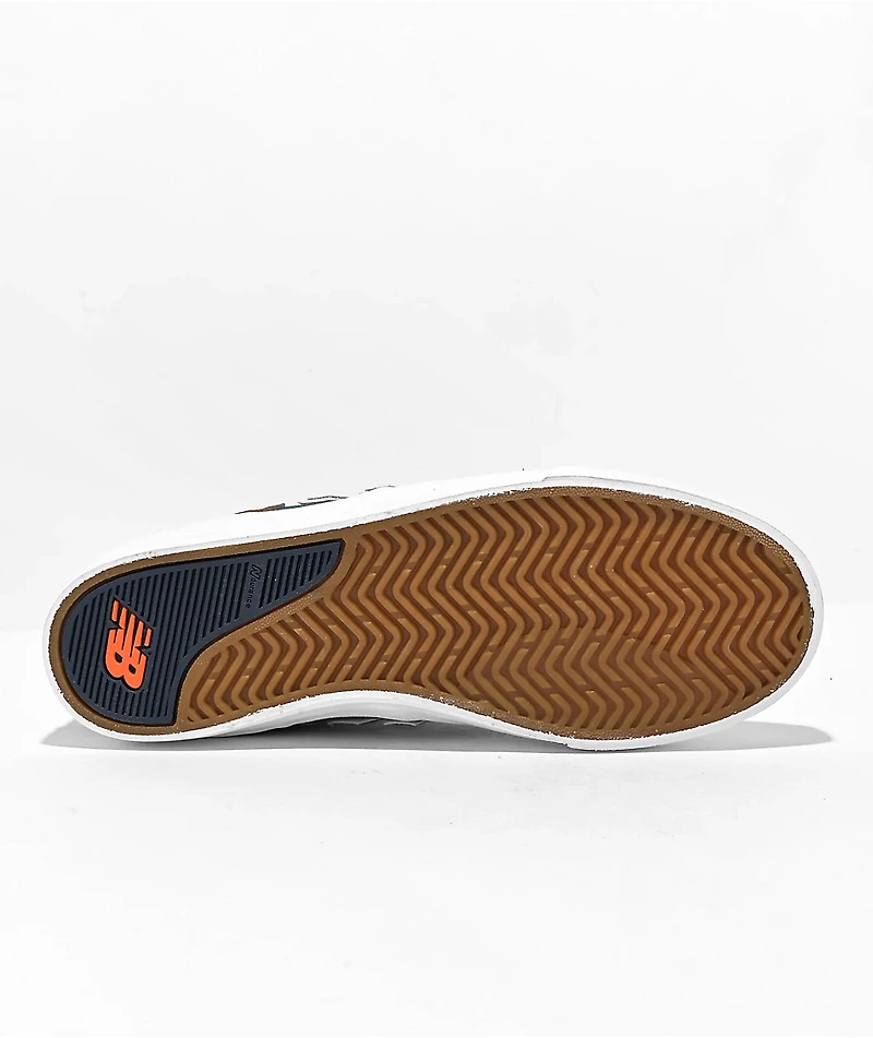 New Balance Numeric 306 Jamie Foy Grey & Vintage Teal Skate Shoes