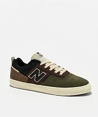 New Balance Numeric 306 Jamie Foy Olive & Brown Skate Shoes