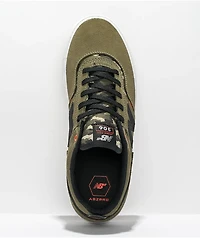 New Balance Numeric 306 Jamie Foy Olive & Orange Skate Shoes