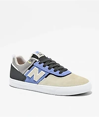 New Balance Numeric 306 Jamie Foy Sea Salt & Light Blue Skate Shoes