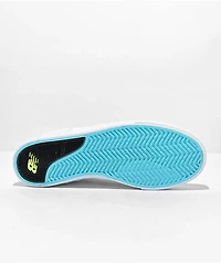 New Balance Numeric 306 Jamie Foy White & Baby Blue Skate Shoes