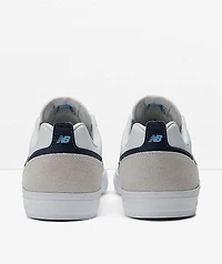New Balance Numeric 306 Jamie Foy White & Navy Skate Shoes