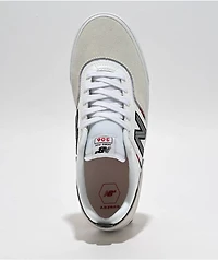 New Balance Numeric 306 Jamie Foy White & Red Skate Shoes