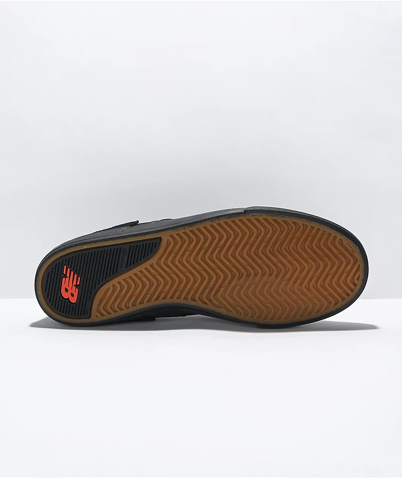New Balance Numeric 306L Foy Black, Orange, & Camo Slip-On Skate Shoes