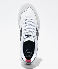 New Balance Numeric 340 White & Navy Skate Shoes