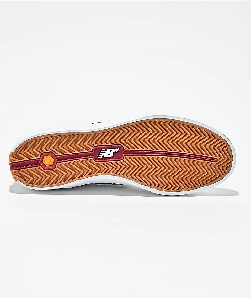 New Balance Numeric 340 White & Navy Skate Shoes